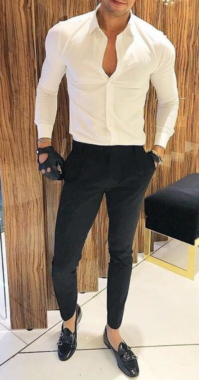 Identity clothing store for man